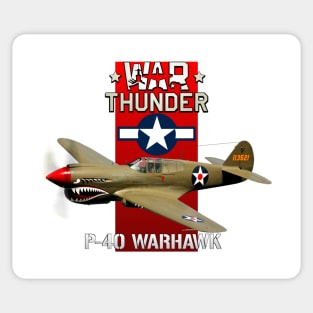 P-40 Warhawk Sticker